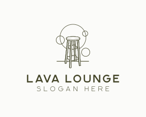 Chair Furniture Decoration logo design