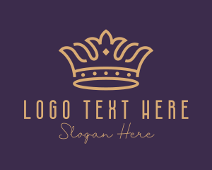 Gold Jewelry Crown logo