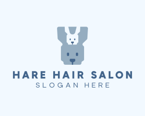 Bunny Rabbit Animal logo design