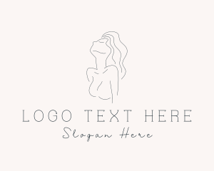 Sexy Nude Woman logo