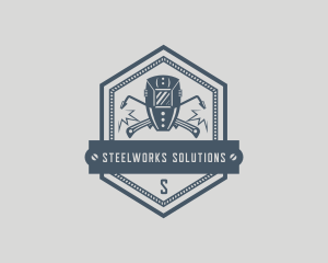 Welding Metalworks Fabrication logo design