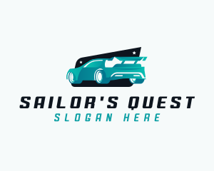 Sports Car Automotive Logo