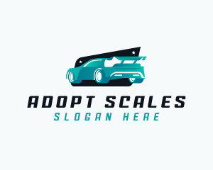 Sports Car Automotive logo design