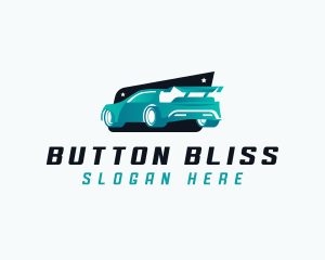 Sports Car Automotive logo design