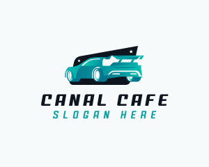 Sports Car Automotive logo design