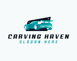 Sports Car Automotive logo design