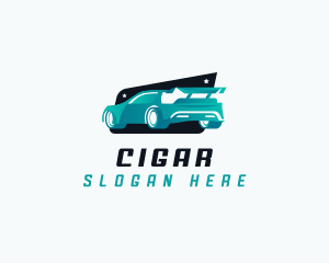 Sports Car Automotive logo design