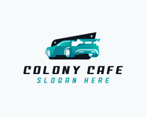 Sports Car Automotive logo design