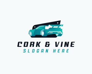 Sports Car Automotive logo design