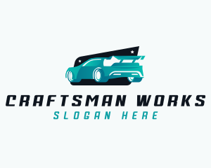 Sports Car Automotive logo design