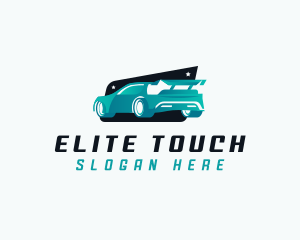 Sports Car Automotive logo design