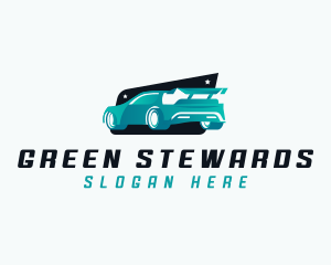 Sports Car Automotive logo design