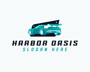 Sports Car Automotive logo design