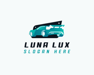 Sports Car Automotive logo design