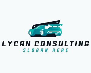 Sports Car Automotive logo design