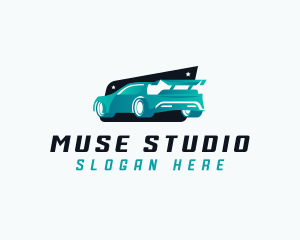 Sports Car Automotive logo design