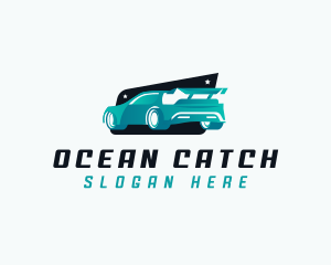 Sports Car Automotive logo design