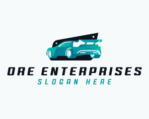 Sports Car Automotive logo design