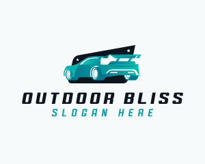 Sports Car Automotive logo design