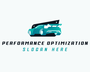 Sports Car Automotive logo design