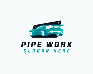 Sports Car Automotive logo design