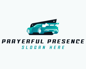 Sports Car Automotive logo design