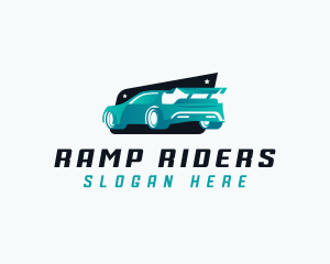 Sports Car Automotive logo design