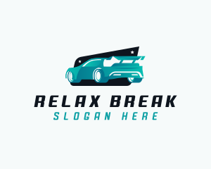 Sports Car Automotive logo design