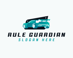 Sports Car Automotive logo design