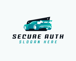 Sports Car Automotive logo design