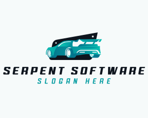 Sports Car Automotive logo design