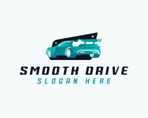 Sports Car Automotive logo design