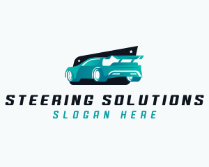 Sports Car Automotive logo design