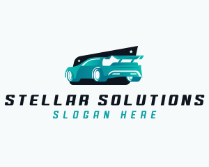 Sports Car Automotive logo design