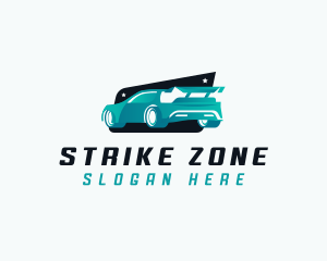 Sports Car Automotive logo design