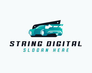 Sports Car Automotive logo design