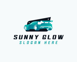 Sports Car Automotive logo design