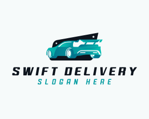 Sports Car Automotive logo design