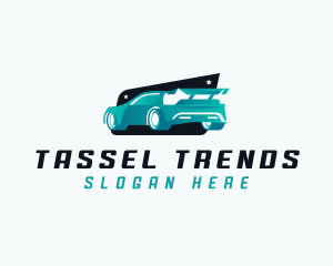 Sports Car Automotive logo design