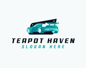 Sports Car Automotive logo design