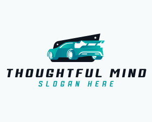 Sports Car Automotive logo design