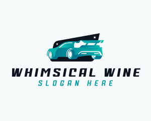 Sports Car Automotive logo design