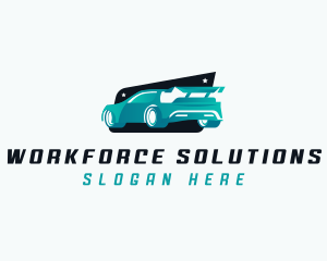 Sports Car Automotive logo design