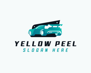 Sports Car Automotive logo design