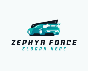 Sports Car Automotive logo design