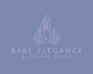 Elegant Feminine Spa logo design