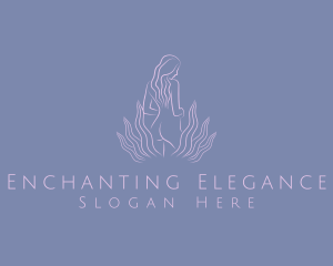 Elegant Feminine Spa logo design