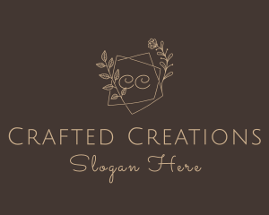 Flower Plant Wedding Planner logo design