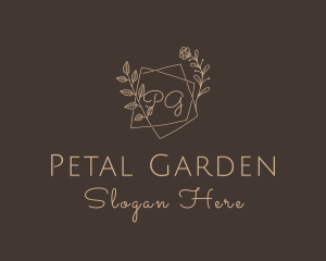 Flower Plant Wedding Planner logo design