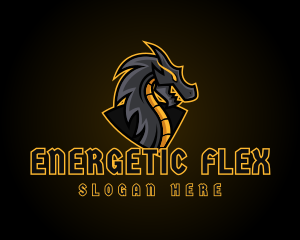 Gaming Dragon Beast Team logo design